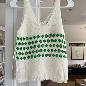 Shamrock Sweater Tank